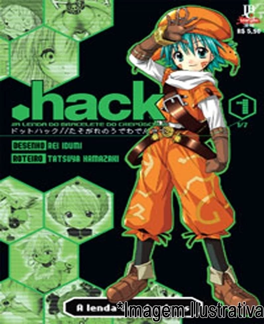 COLEÇÃO .HACK - A LENDA DO BRACELETE CREPUSCULO - VOL 01 AO 07