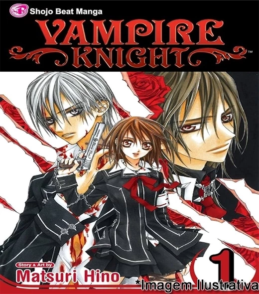 COLEÇÃO VAMPIRE KNIGHT - VOL 01 AO 06