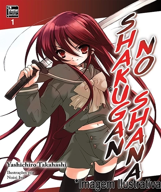 COLEÇÃO SHAKUGAN NO SHANA - NOVEL - VOL 01 AO 03