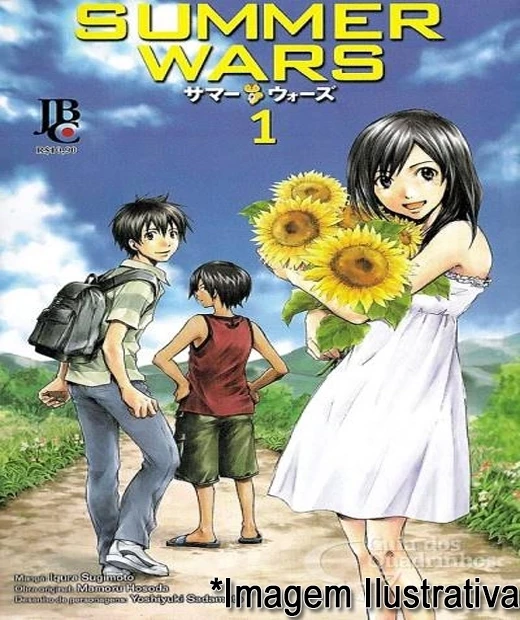COLEÇÃO SUMMER WARS - VOL 01 AO 03