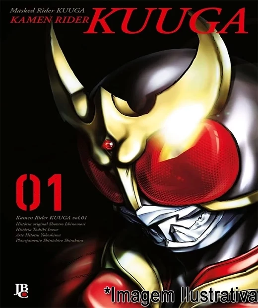 COLEÇÃO KAMEN RIDER KUUGA - VOL 01 AO 05