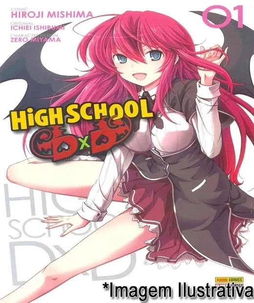 COLEÇÃO HIGH SCHOOL DXD - VOL 01 AO 08