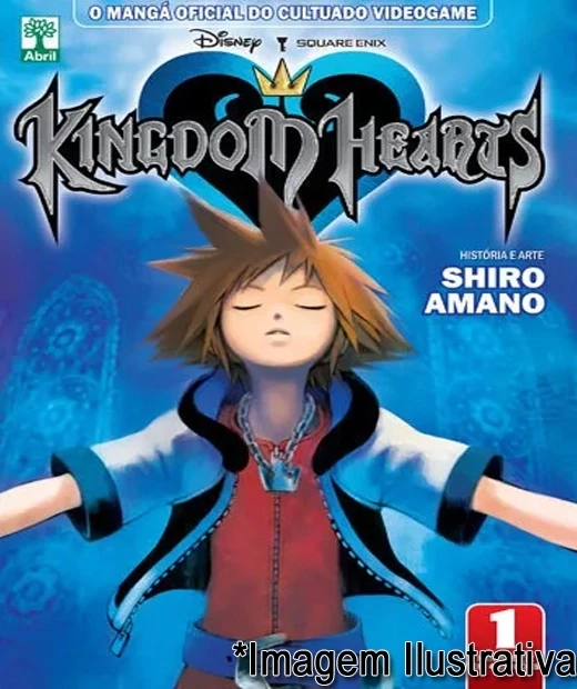 COLEÇÃO KINGDOM HEARTS - 14 VOLUMES DIVERSOS