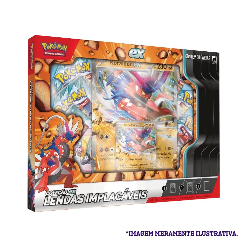 Box Lendas Implacáveis Koraidon ex