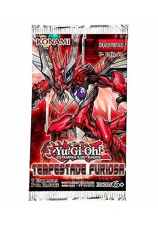 BOOSTER YU-GI-OH! TEMPESTADE FURIOSA