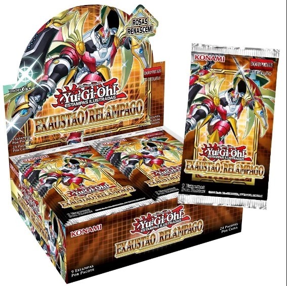 Booster Box YU-GI-OH - EXAUSTÃO RELÂMPAGO