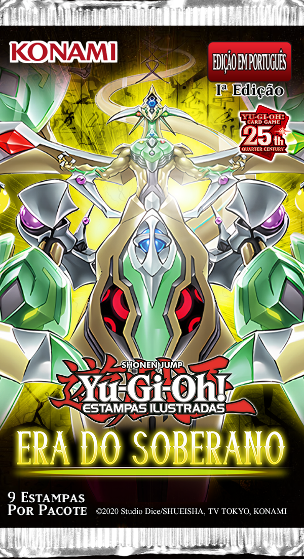 BOOSTER YUGIOH - ERA DO SOBERANO