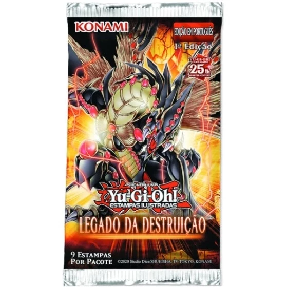 Booster Yu-gi-oh - LEGADO DA DESTRUIÇÃO