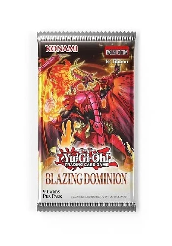 BOOSTER YUGIOH - Domínio Ardente