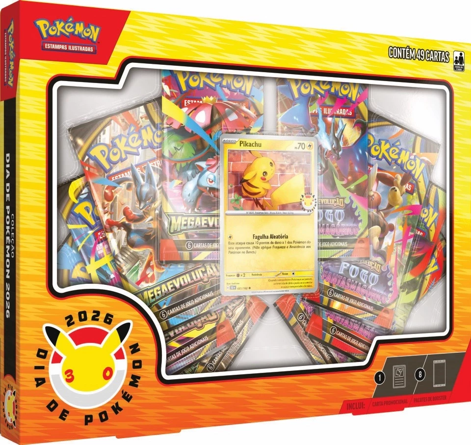 Box Coleção Dia de Pokémon 2026