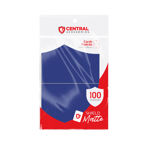 CENTRAL SHIELD MATTE - AZUL MARINHO