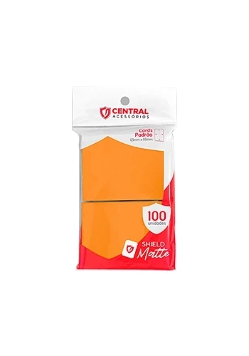 CENTRAL SHIELD MATTE - LARANJA PASTEL