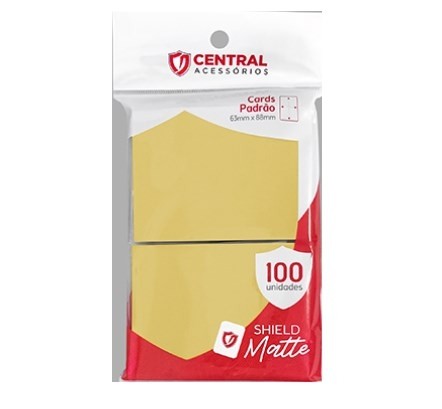 CENTRAL SHIELD MATTE - AMARELO PASTEL