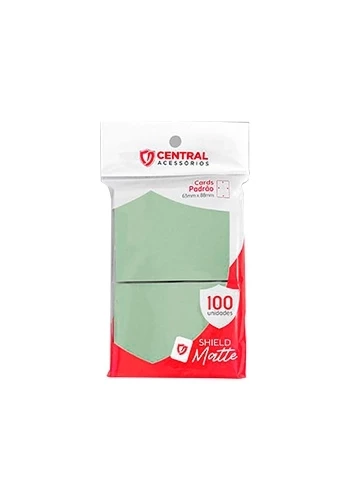 CENTRAL SHIELD MATTE - VERDE PASTEL