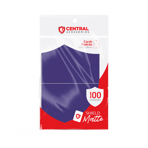 CENTRAL SHIELD MATTE - ROXO