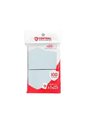 CENTRAL SHIELD MATTE - TRANSPARENTE