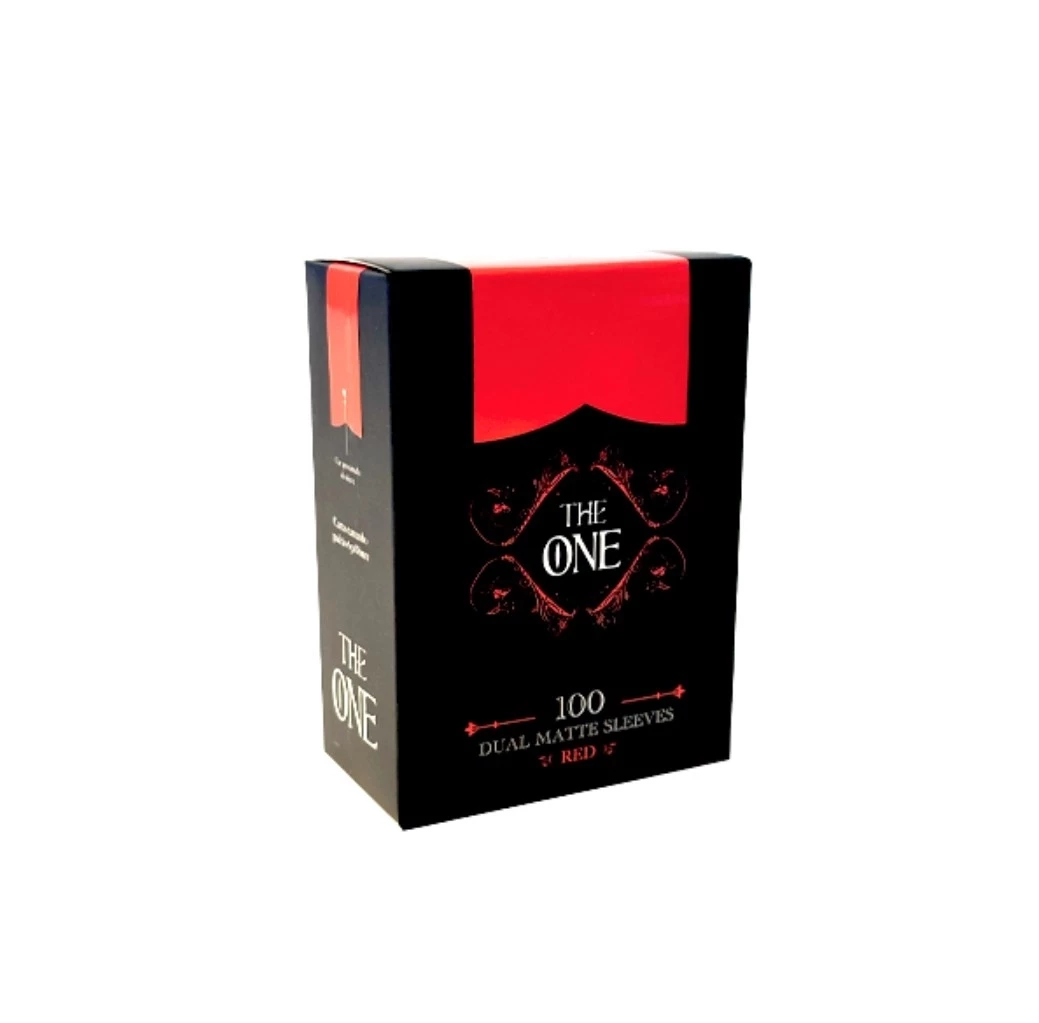 THE ONE DUAL MATTE SLEEVES - red