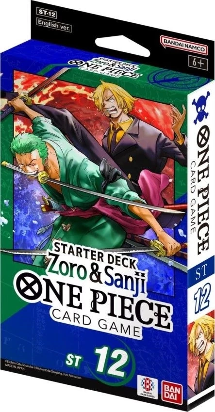 STARTER DECK ONE PIECE - ZORO E SANJI - ST 12