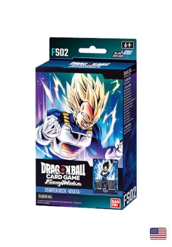 STARTER DECK DRAGON BALL - FUSION WORLD 02 - VEGETA
