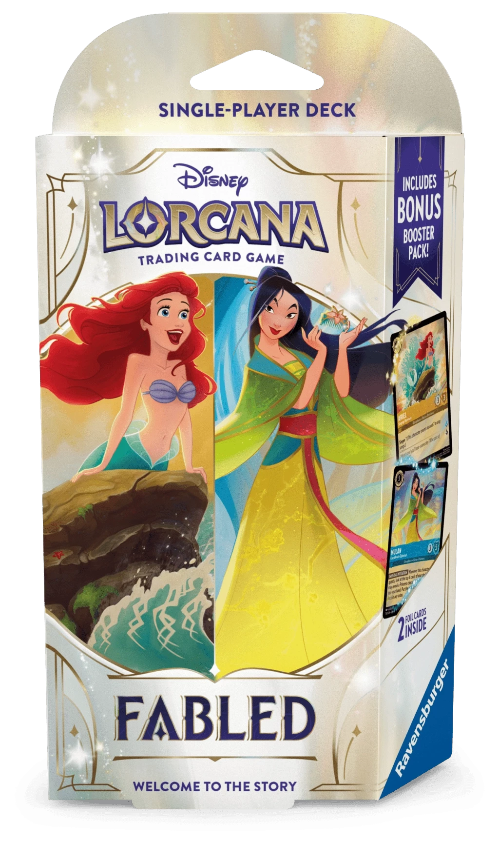 Lorcana Starter Deck Ariel E Mulan