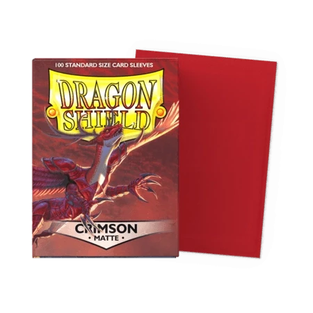 DRAGON SHIELD MATTE - CRIMSON