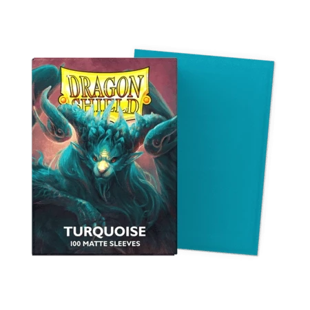 DRAGON SHIELD MATTE - TURQUOISE