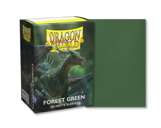 DRAGON SHIELD MATTE - FOREST GREEN
