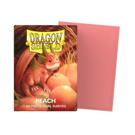DRAGON SHIELD DUAL MATTE - PEACH