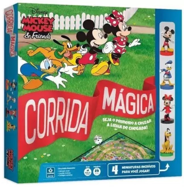 Corrida Mágica Disney Mickey Mouse e Amigos
