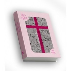 BIBLIA SAGRADA COM LANTEJOULA ROSA