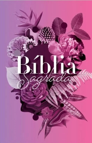 BIBLIA ARC 860 BUQUE ROXO - LETRA NORMAL