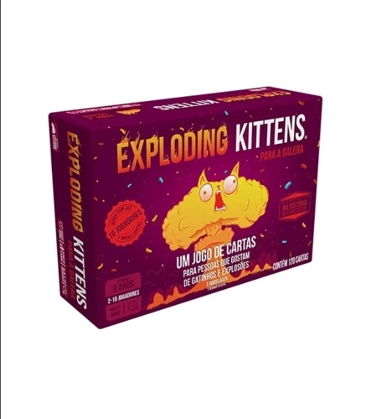 EXPLODING KITTENS PARA A GALERA