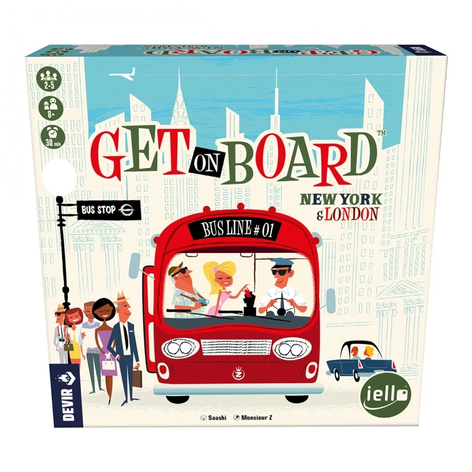 GET ON BOARD - NEW YORK E LONDON