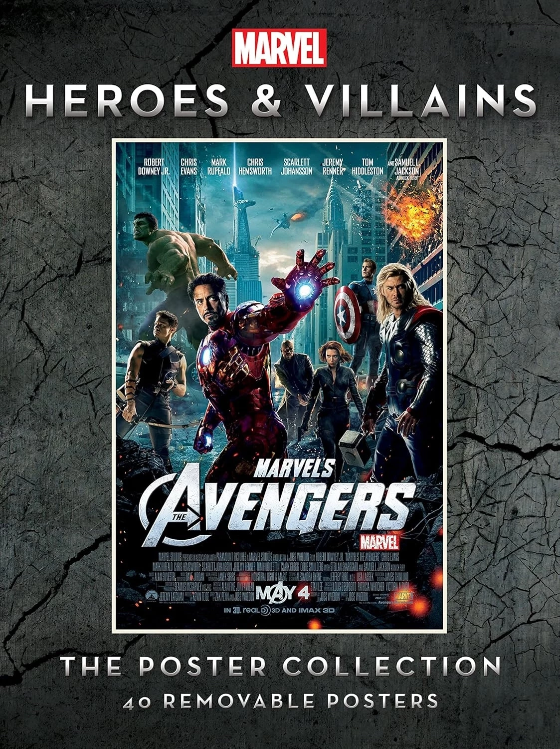 MARVEL HEROES E VILLAINS - THE POSTER COLLECTION