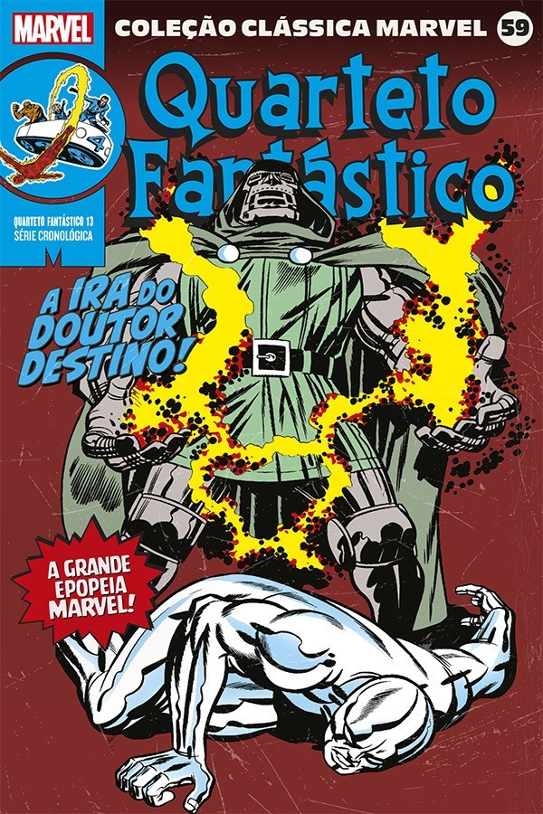 Coleção clássica marvel vol. 59 - quarteto fantástico 13