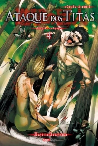 Ataque dos Titãs (2 em 1) Vol. 04