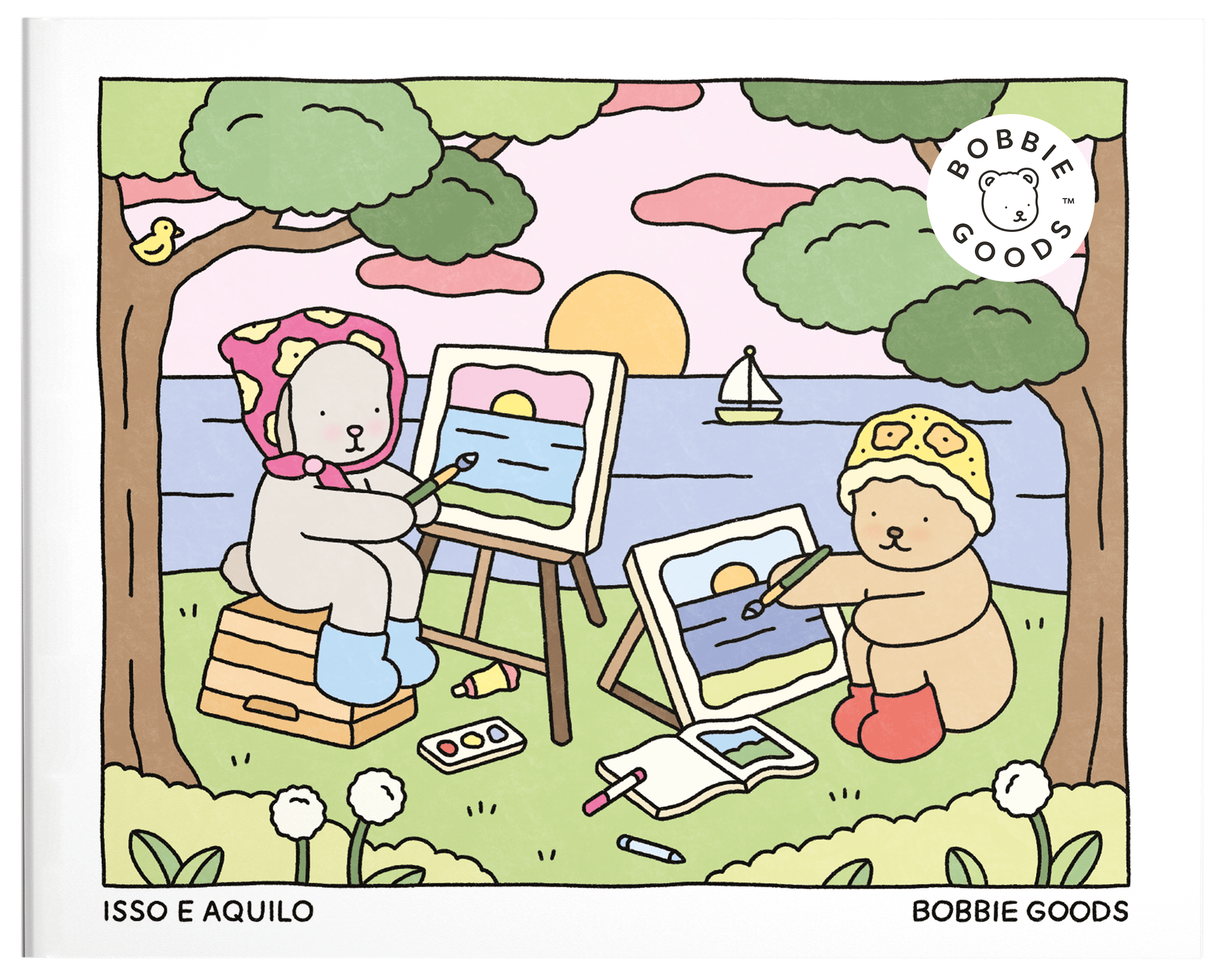Isso e aquilo (This & That) – Livro de colorir oficial Bobbie Goods
