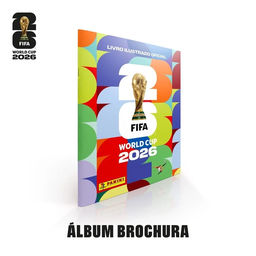Álbum Capa Brochura Copa Do Mundo 2026