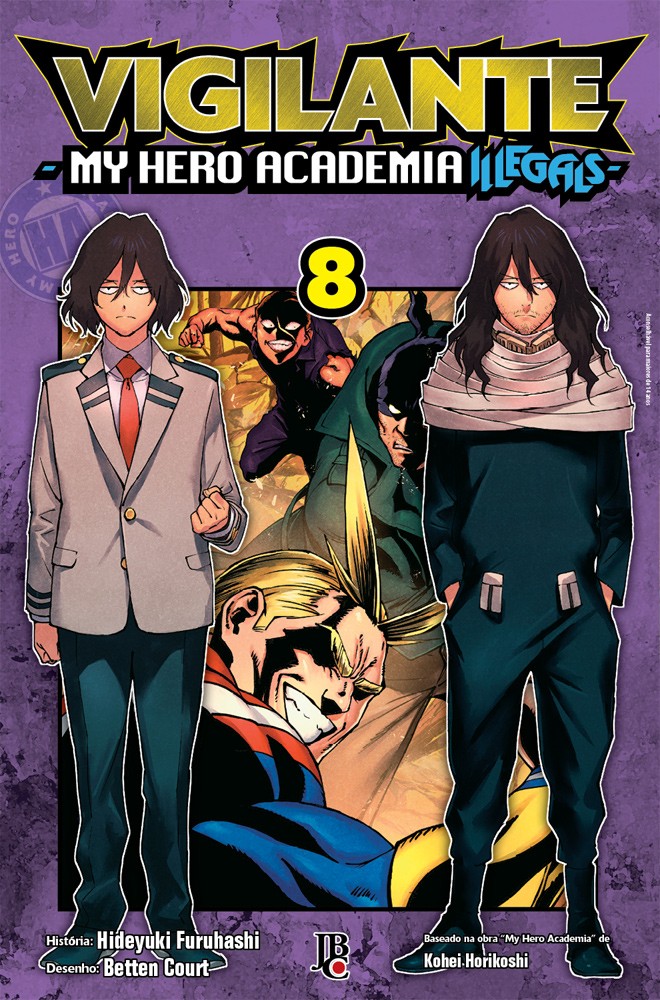 Vigilante My Hero Academia Illegals Vol. 08