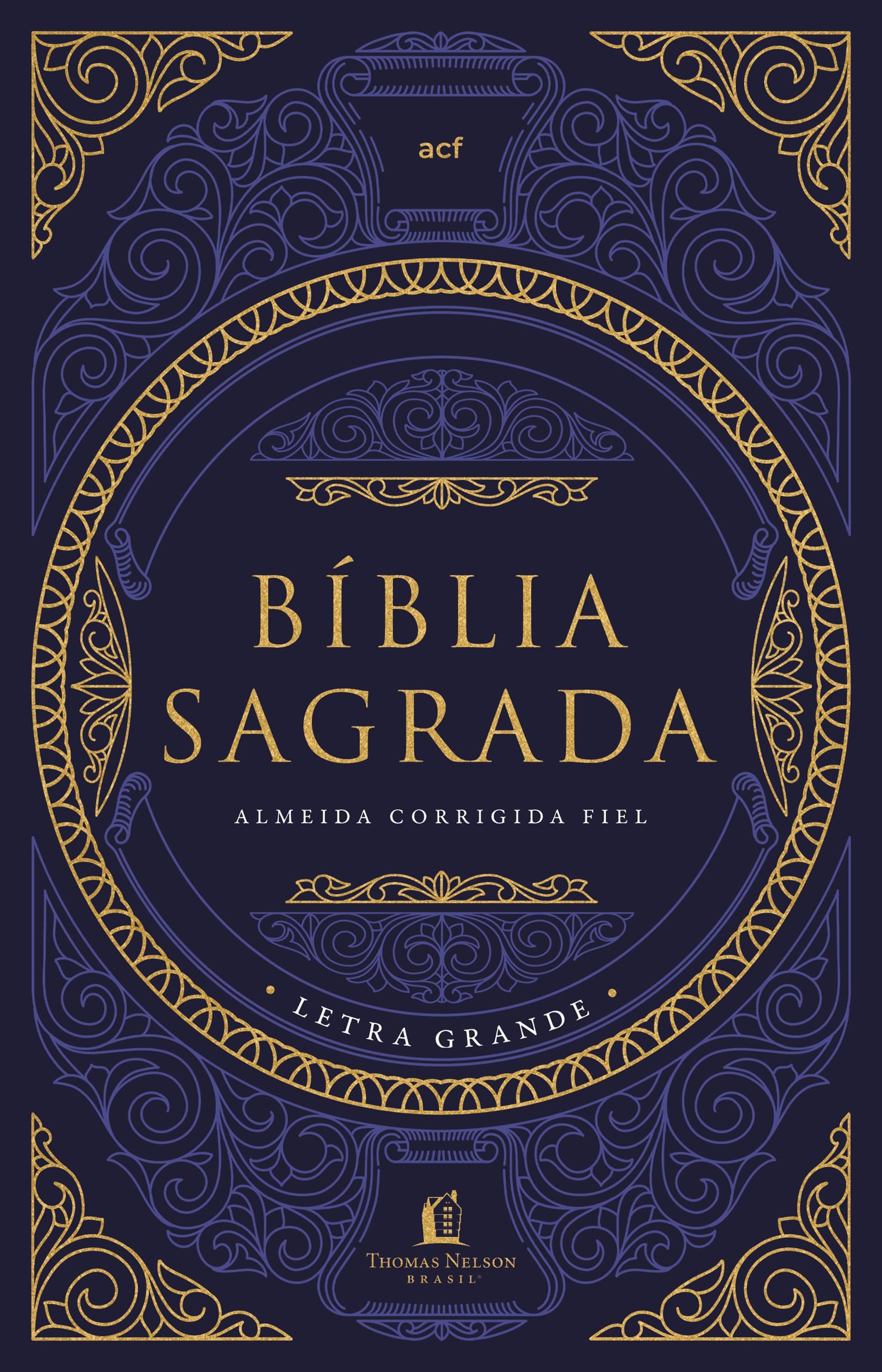 Bíblia Tesouro Sagrado, ACF, Capa Dura, Letra Grande, Leitura Perfeita