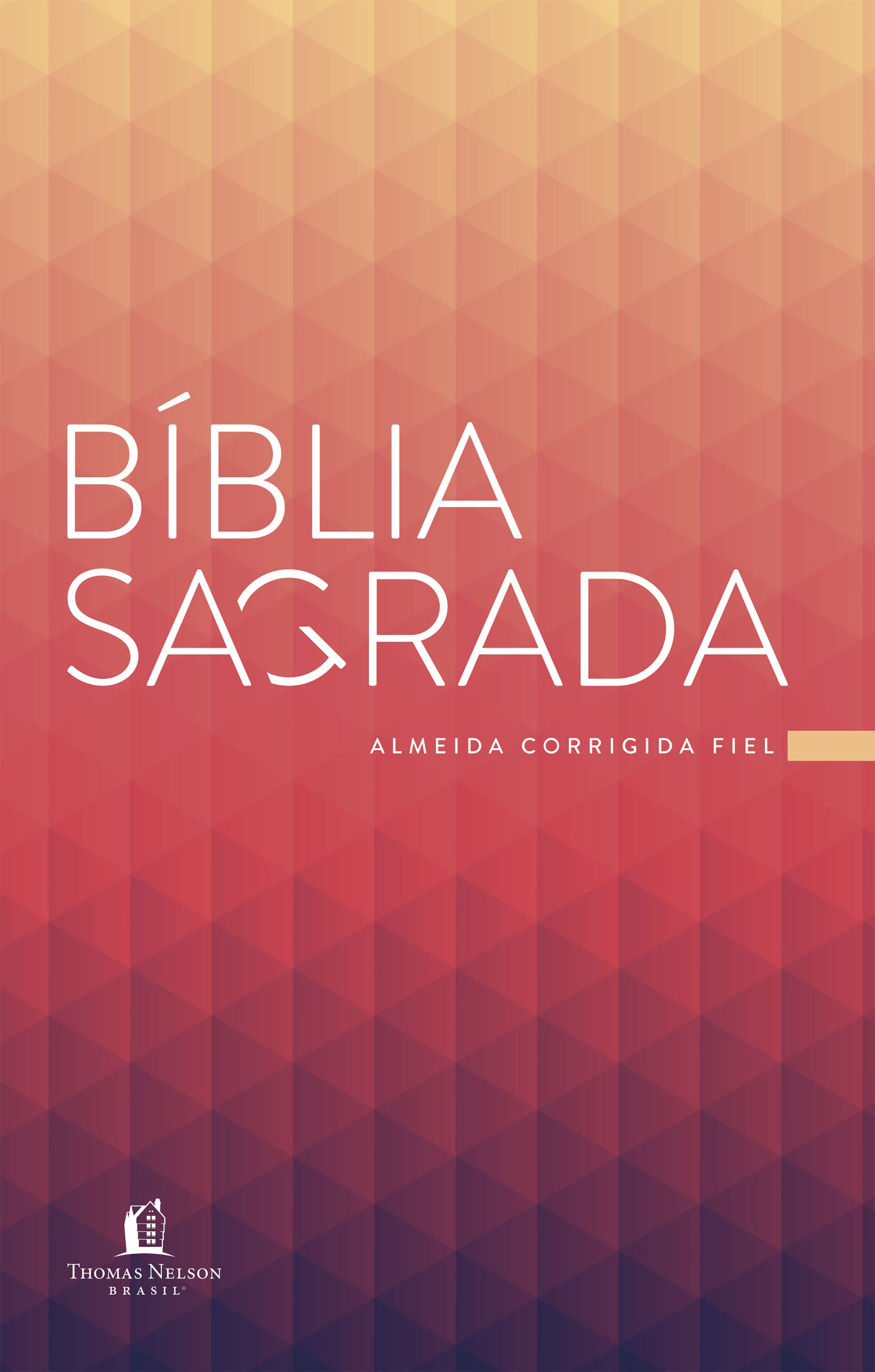 Bíblia ACF Prisma Coral, Brochura, Econômica