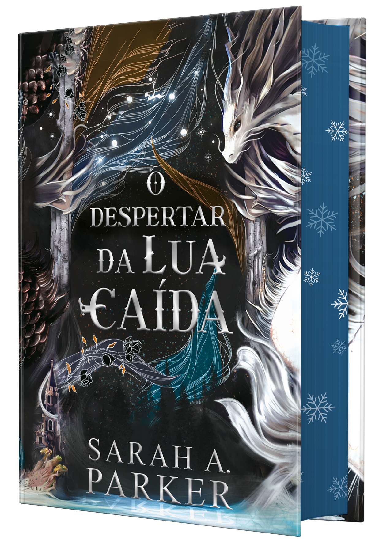 O despertar da lua caída – Edição especial em capa dura com pintura trilateral