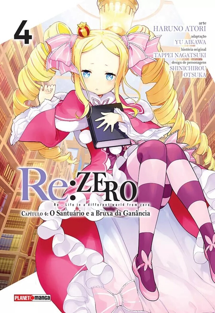 Re:zero Capítulo 4: O Santuário e a Bruxa da Ganância Vol. 4