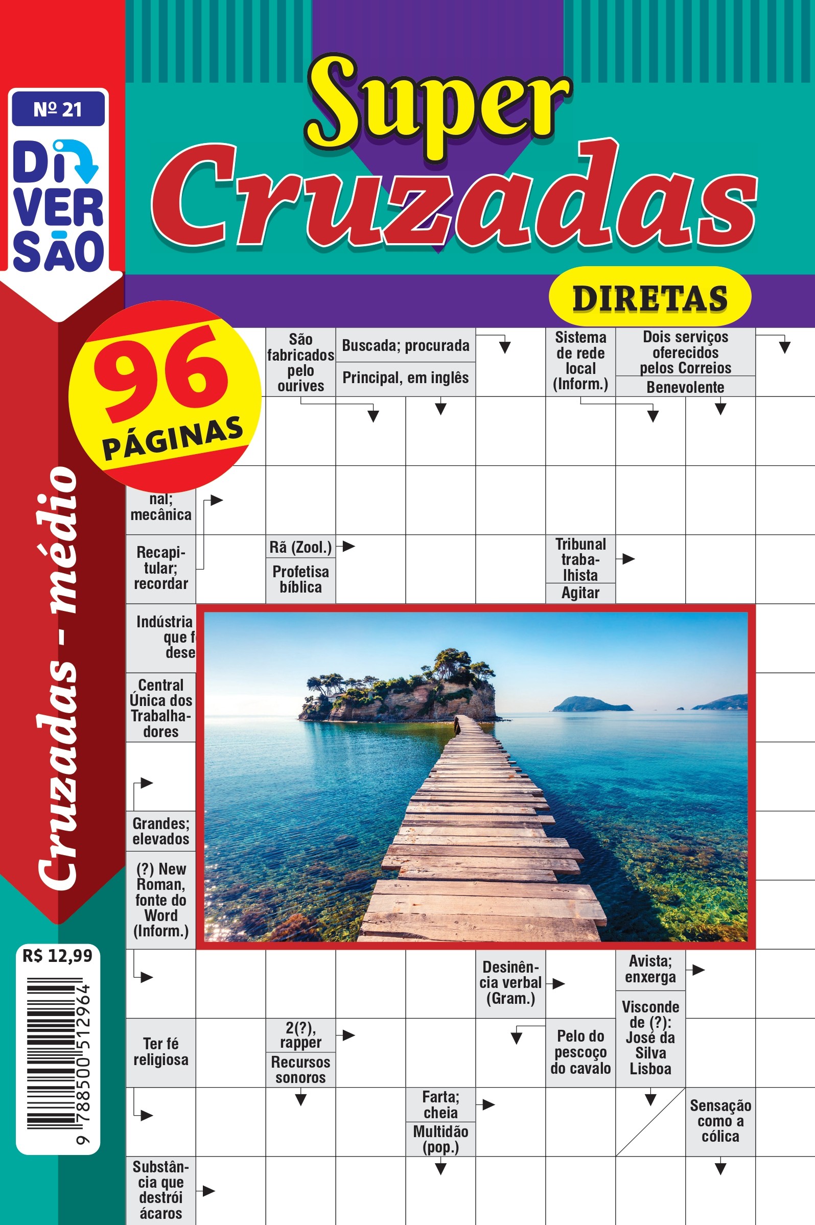 Livro Diversão Super Cruzadas Diretas 21