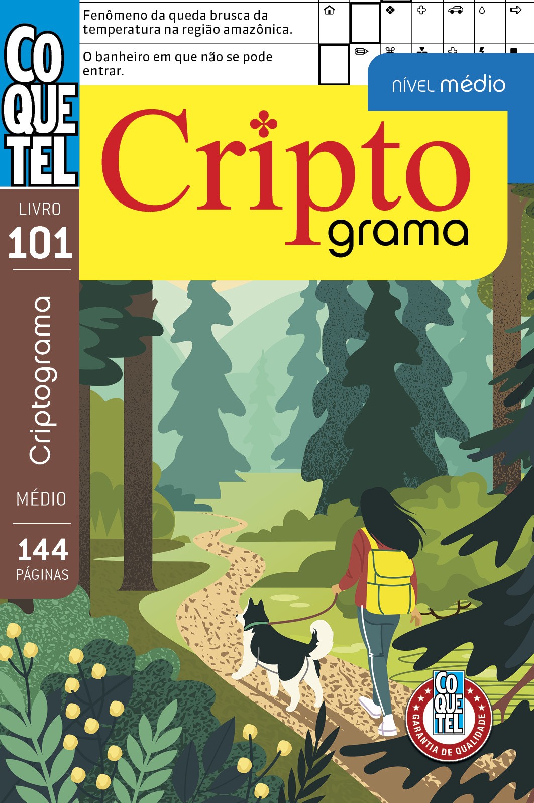 Livro Coquetel Criptograma 101