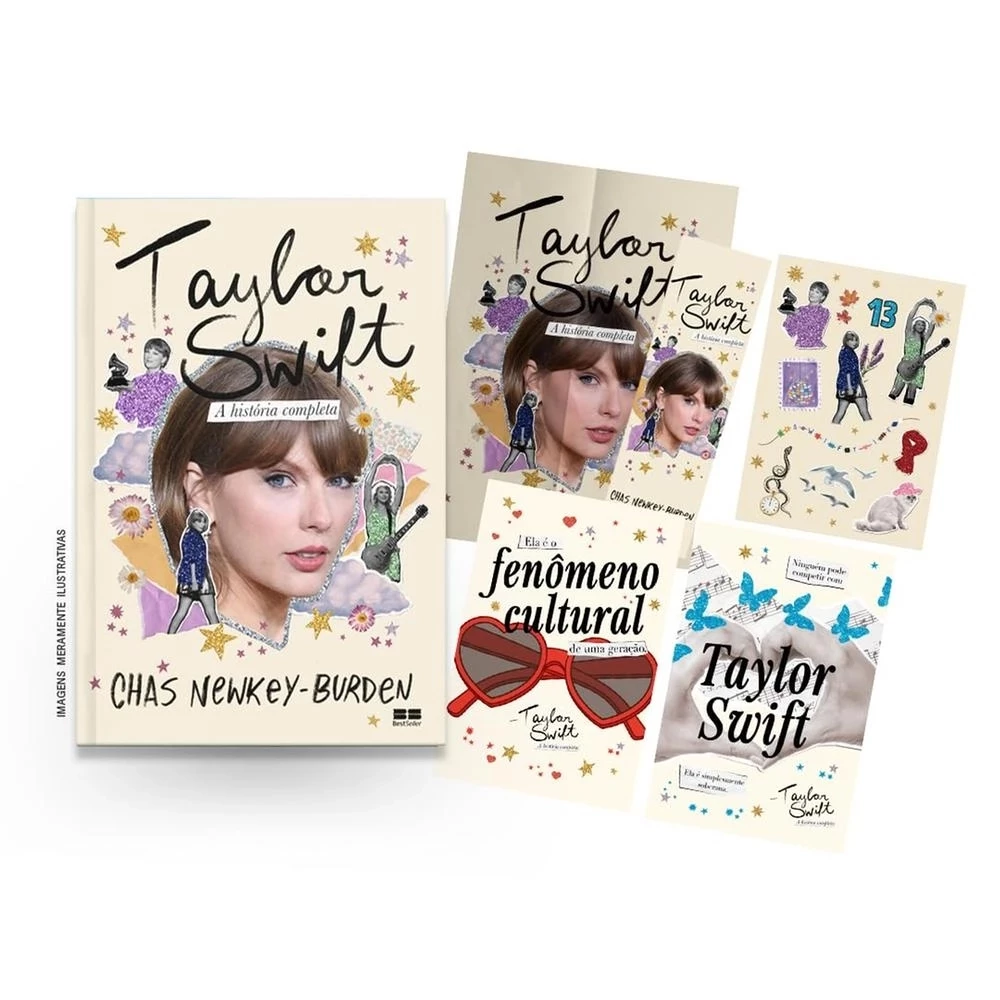 TAYLOR SWIFT - A HISTORIA COMPLETA - COM BRINDE