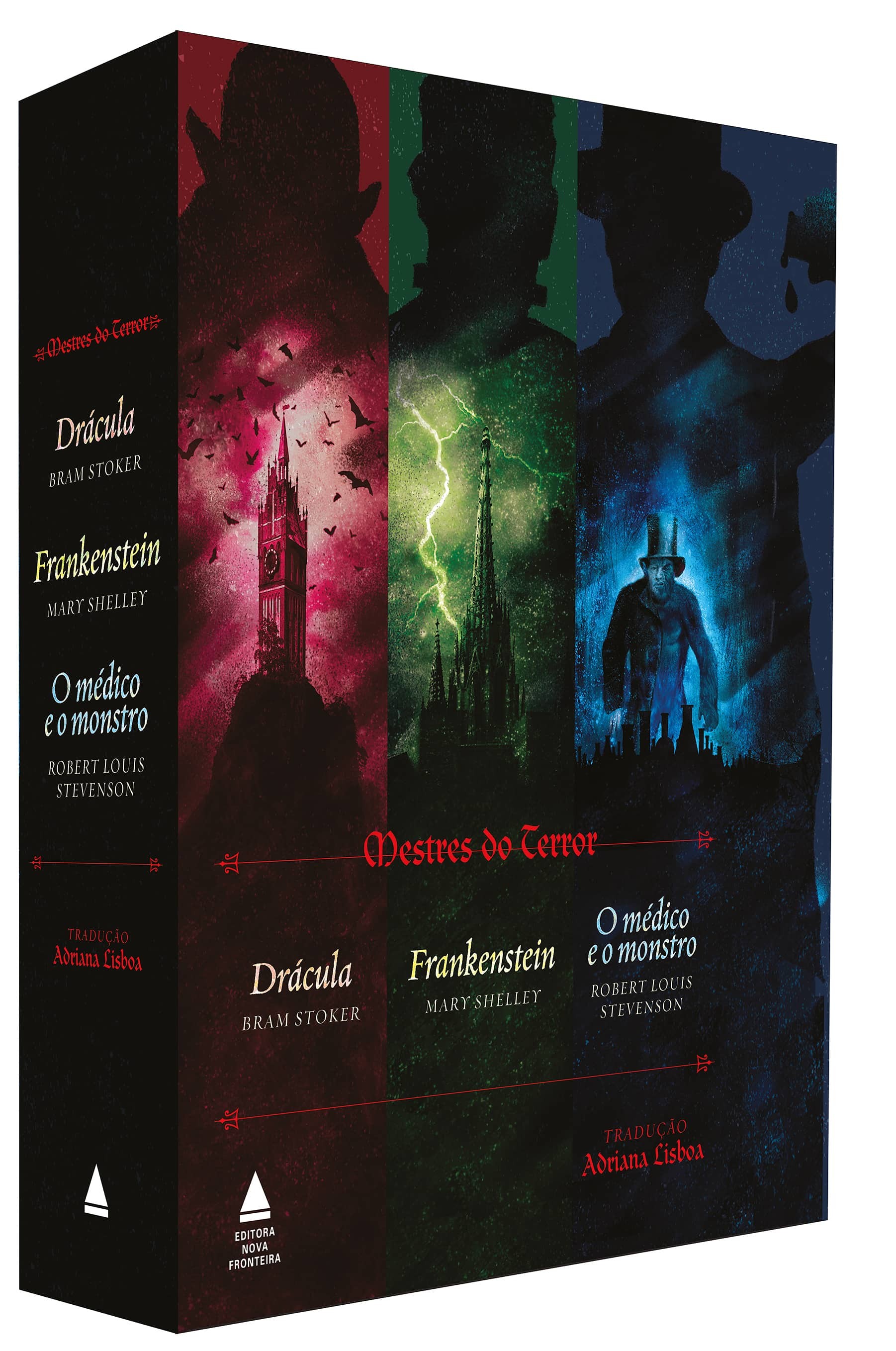 Box Mestres do terror - Frankenstein, Drácula e O médico e o monstro