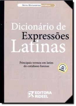 DICIONARIO DE EXPRESSOES LATINAS