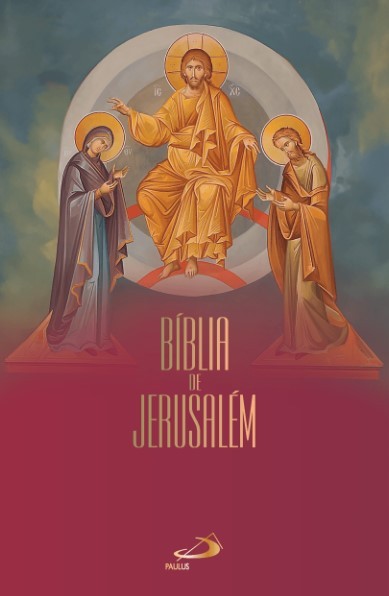 Biblia de Jerusalém - Média - Cristo (Capa Cristal)
