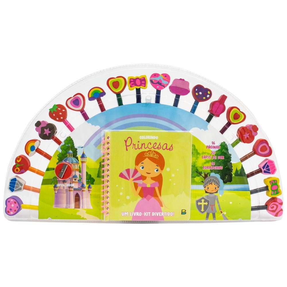 Um Livro-Kit divertido: Princesas